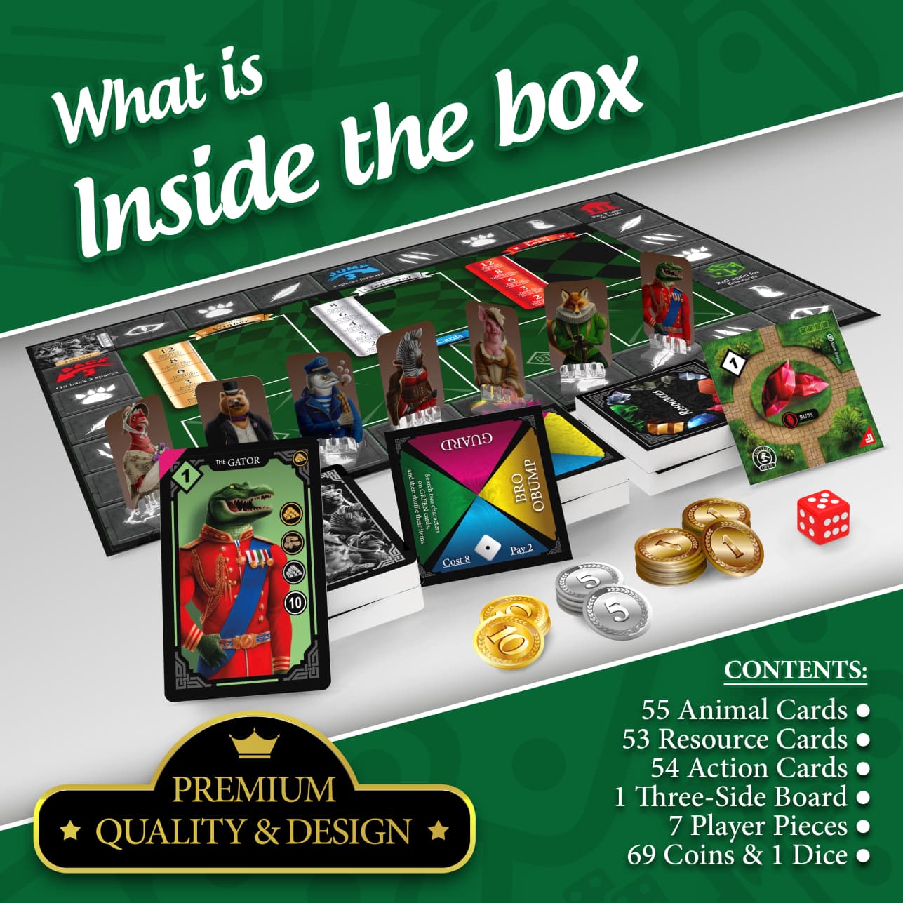 What is inside the box
